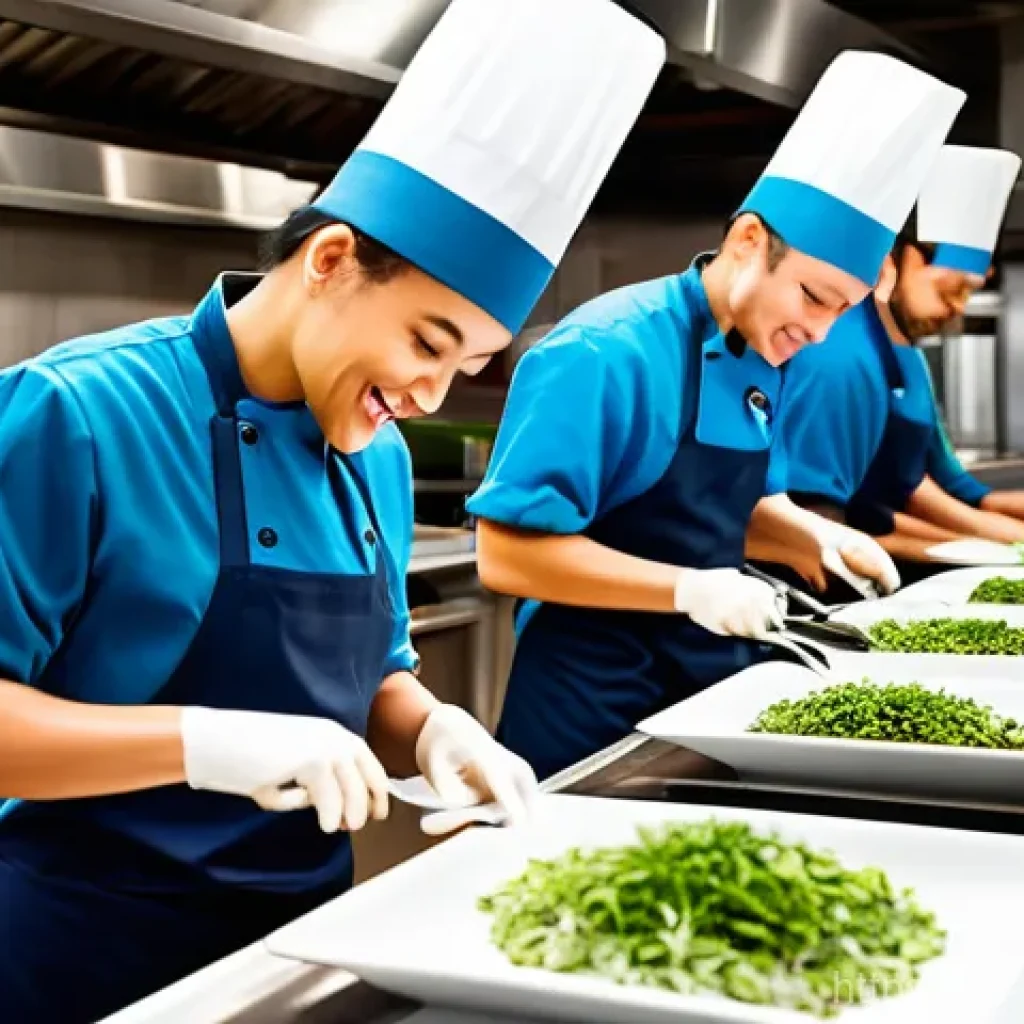 퓨전 패스트푸드 메뉴 추천 사례 - **Prompt 1: The Global Fusion Kitchen Genesis**
    A wide shot of a bustling, vibrant, and modern o...