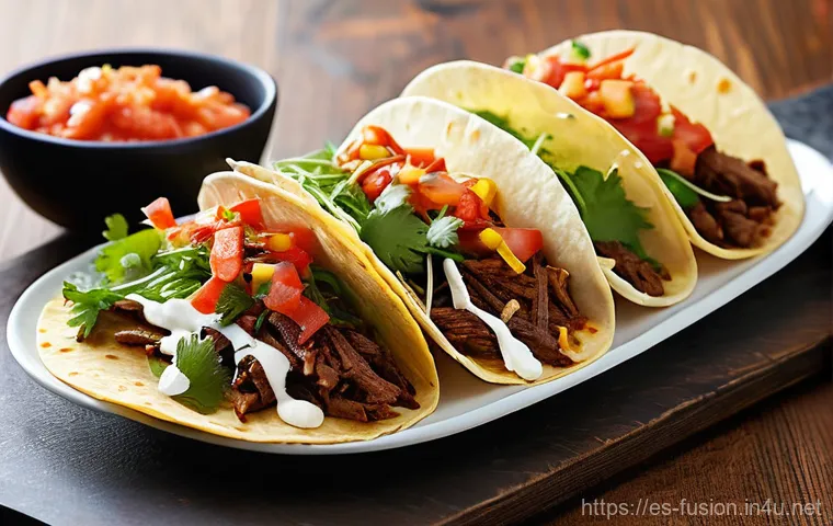 퓨전 패스트푸드 메뉴 추천 사례 - **Prompt 1: The Global Fusion Kitchen Genesis**
    A wide shot of a bustling, vibrant, and modern o...