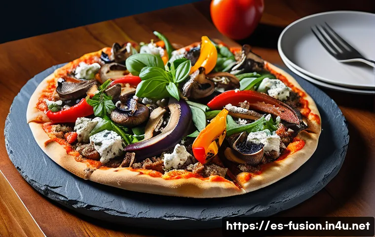 퓨전 피자의 대체 육류 사용 관련 이미지 2